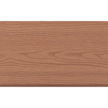 Set Pannelli di Recinzione in WPC 5 Quadrati 872x187cm Marrone