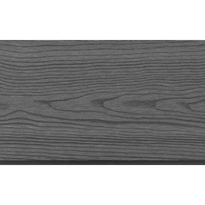 Set Pannelli Recinzione in WPC 4 pz Quadrati 699x187cm Grigio