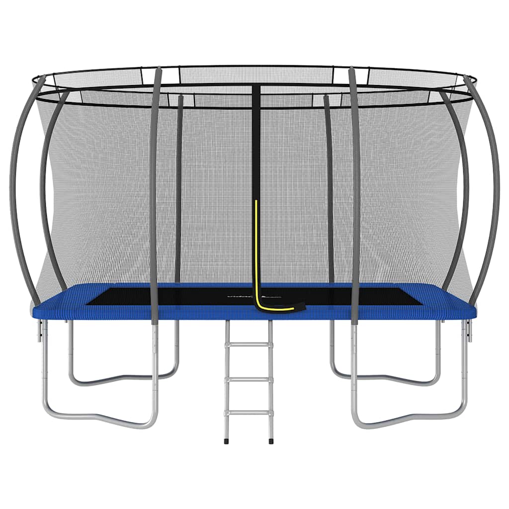 Set Trampolino Rettangolare 335x244x90 cm 150 kg