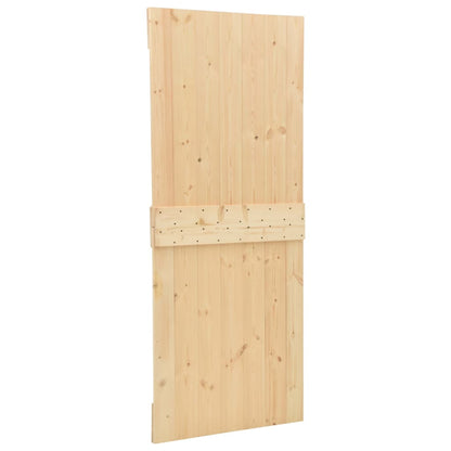 Porta 100x210 cm in Legno Massello di Pino