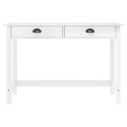 Consolle Hill con 2 Cassetti 110x45x74 cm in Massello di Pino