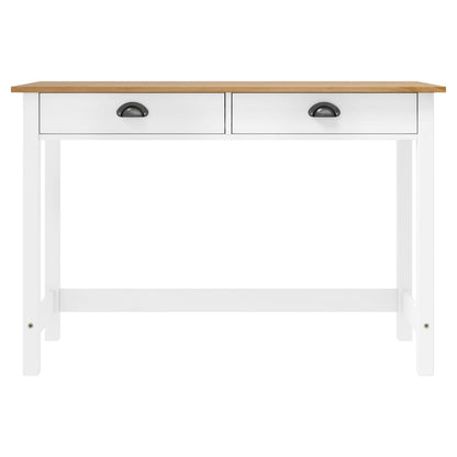 Consolle Hill con 2 Cassetti 110x45x74 cm in Massello di Pino