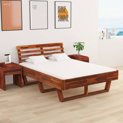 Giroletto in Legno Massello di Acacia 140x200 cm