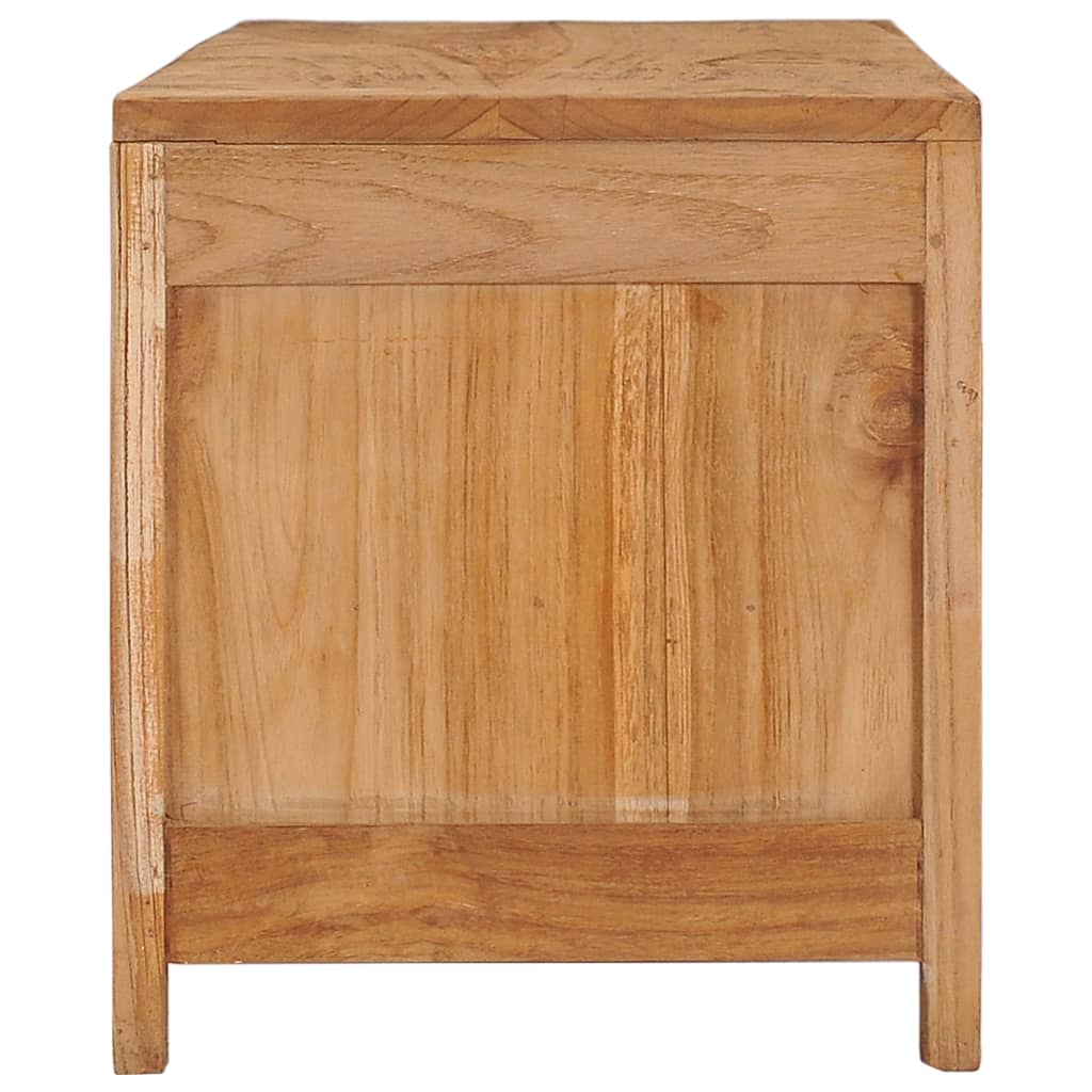 Mobile Porta TV 100x30x35 cm in Legno Massello di Teak