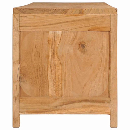 Mobile Porta TV 135x30x35 cm in Legno Massello di Teak