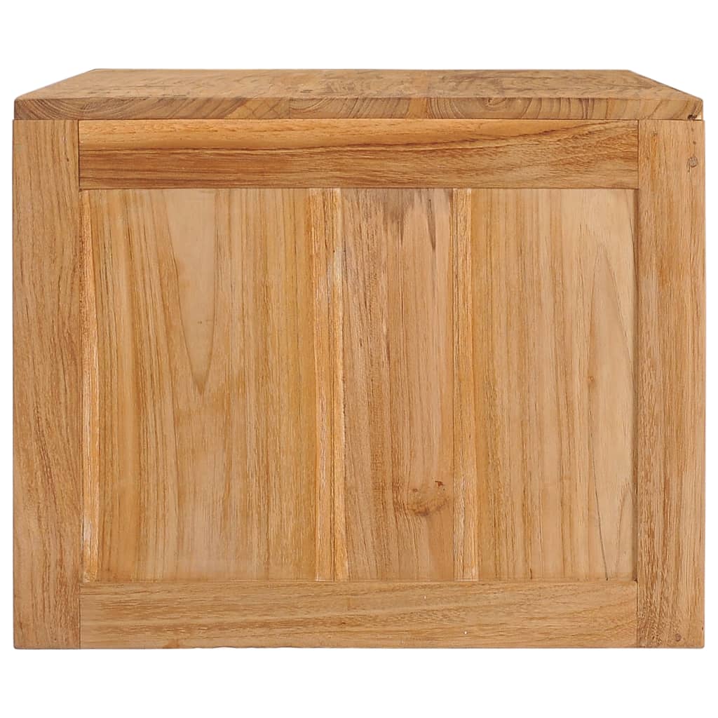 Tavolino da Salotto 90x50x40 cm in Legno Massello di Teak