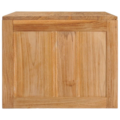 Tavolino da Salotto 90x50x40 cm in Legno Massello di Teak