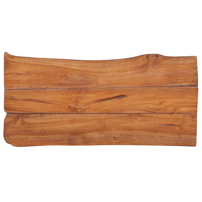 Panchina da Giardino 80 cm in Legno Massello di Teak