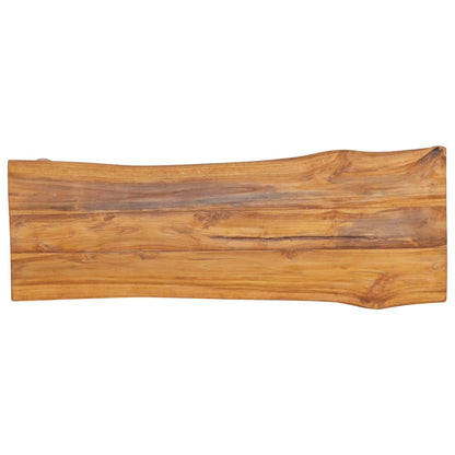 Panchina da Giardino 120 cm in Legno Massello di Teak