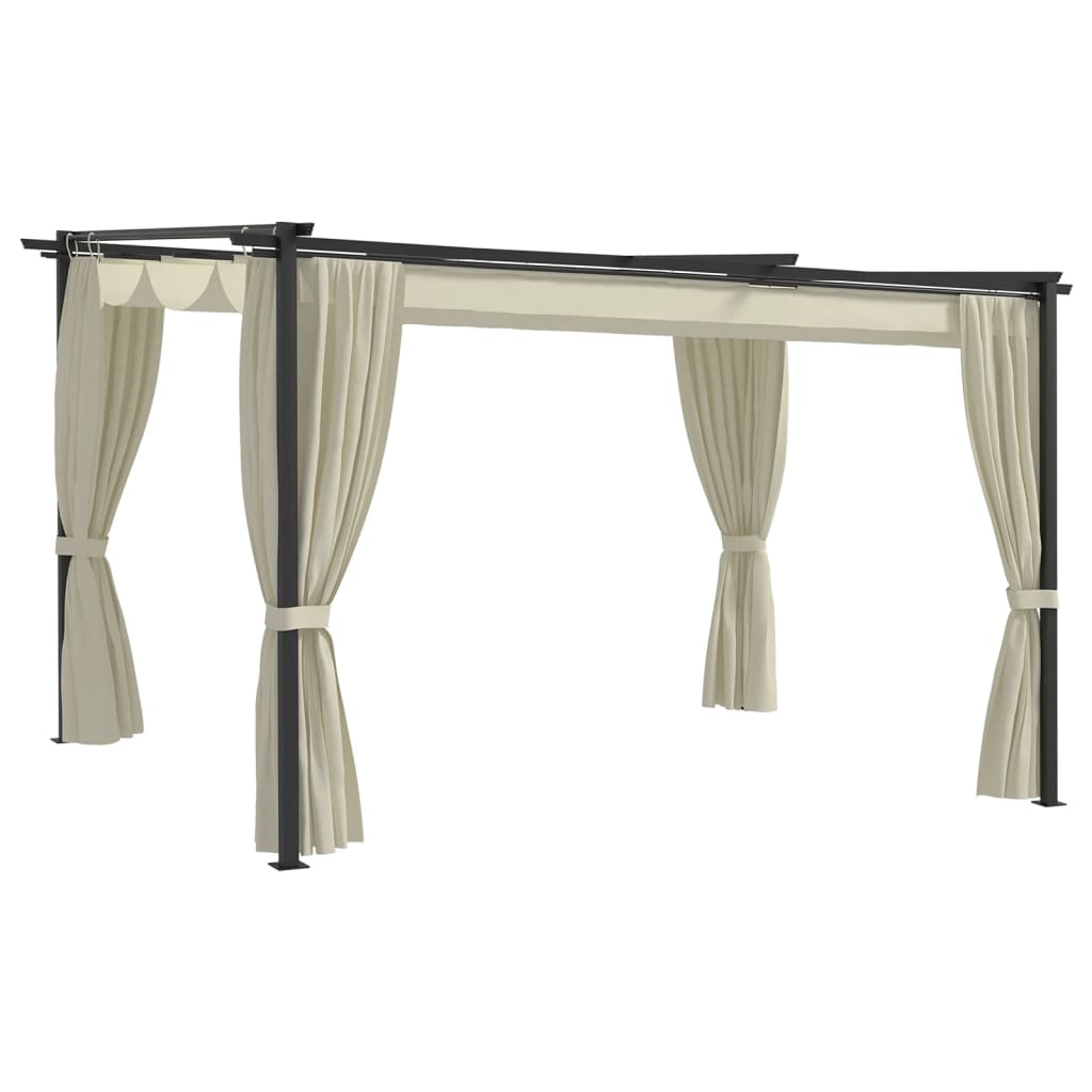 Gazebo 4x3 m Crema