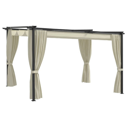 Gazebo 4x3 m Crema