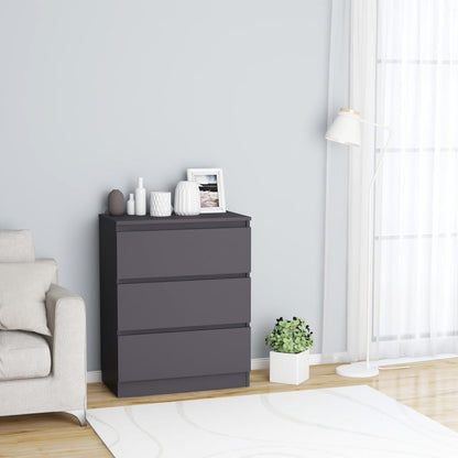 Credenza Bianca 60x35x76 cm in Legno Multistrato