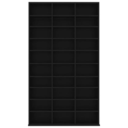 Armadietto TV Nero 102x16x177,5 cm in Legno Multistrato