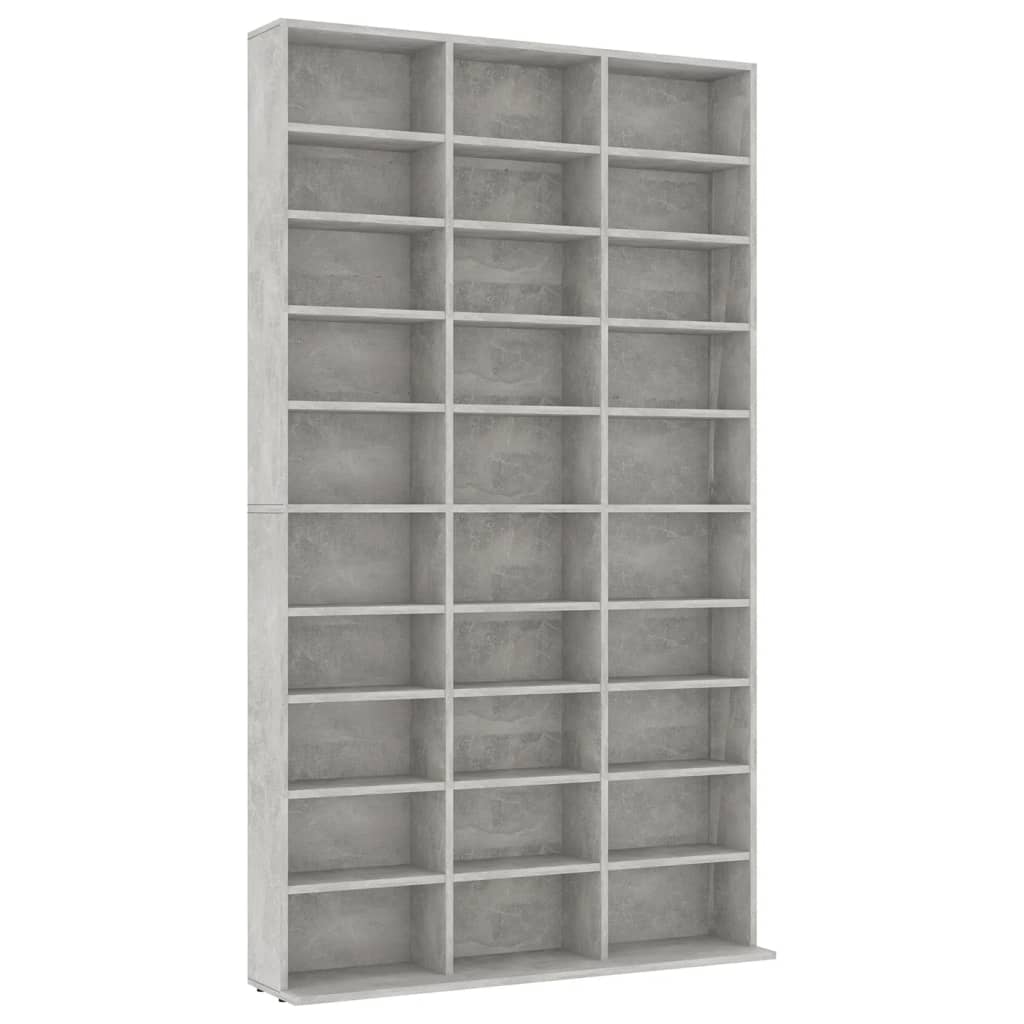 Mobile Porta TV Grigio Cemento 102x16x177,5 cm in Multistrato