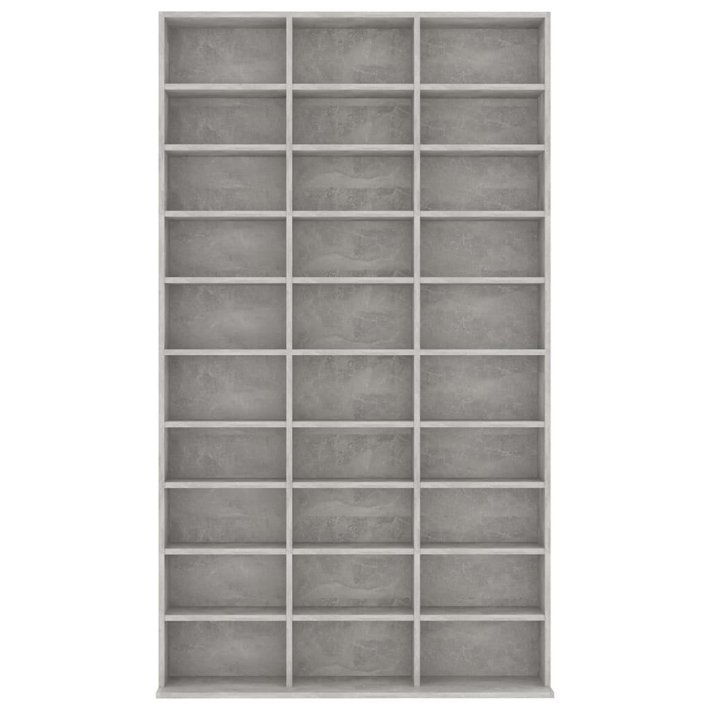 Mobile Porta TV Grigio Cemento 102x16x177,5 cm in Multistrato