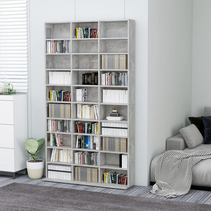 Mobile Porta TV Grigio Cemento 102x16x177,5 cm in Multistrato