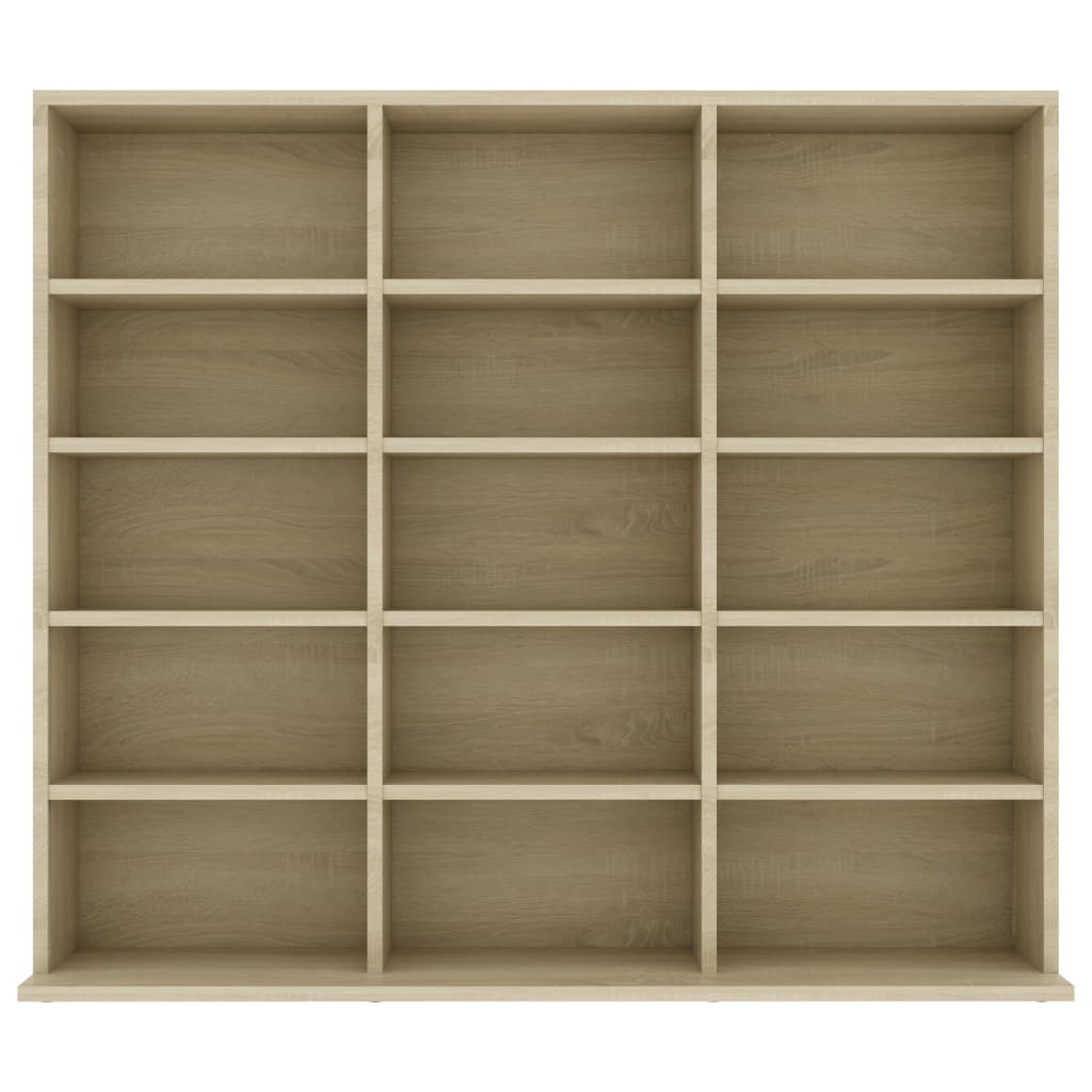 Armadietto CD Rovere Sonoma 102x23x89,5 cm in Legno Multistrato