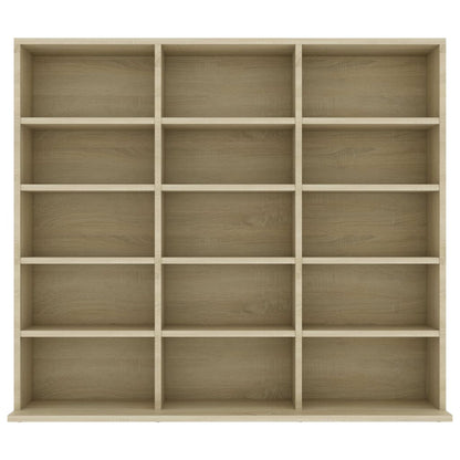 Armadietto CD Rovere Sonoma 102x23x89,5 cm in Legno Multistrato