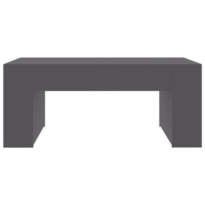 Tavolino da Salotto Grigio 100x60x42 cm in Legno Multistrato