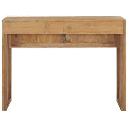Tavolo Consolle 100x35x75 cm in Legno Massello di Teak