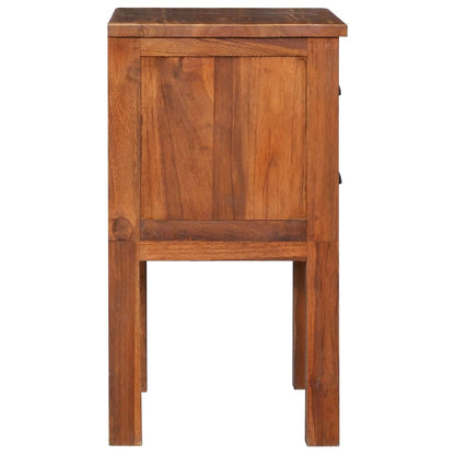 Comodino 40x35x60 cm in Legno Massello di Teak