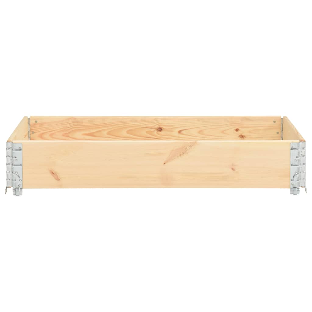 Collare per Pallet 80x120 cm in Legno Massello di Pino