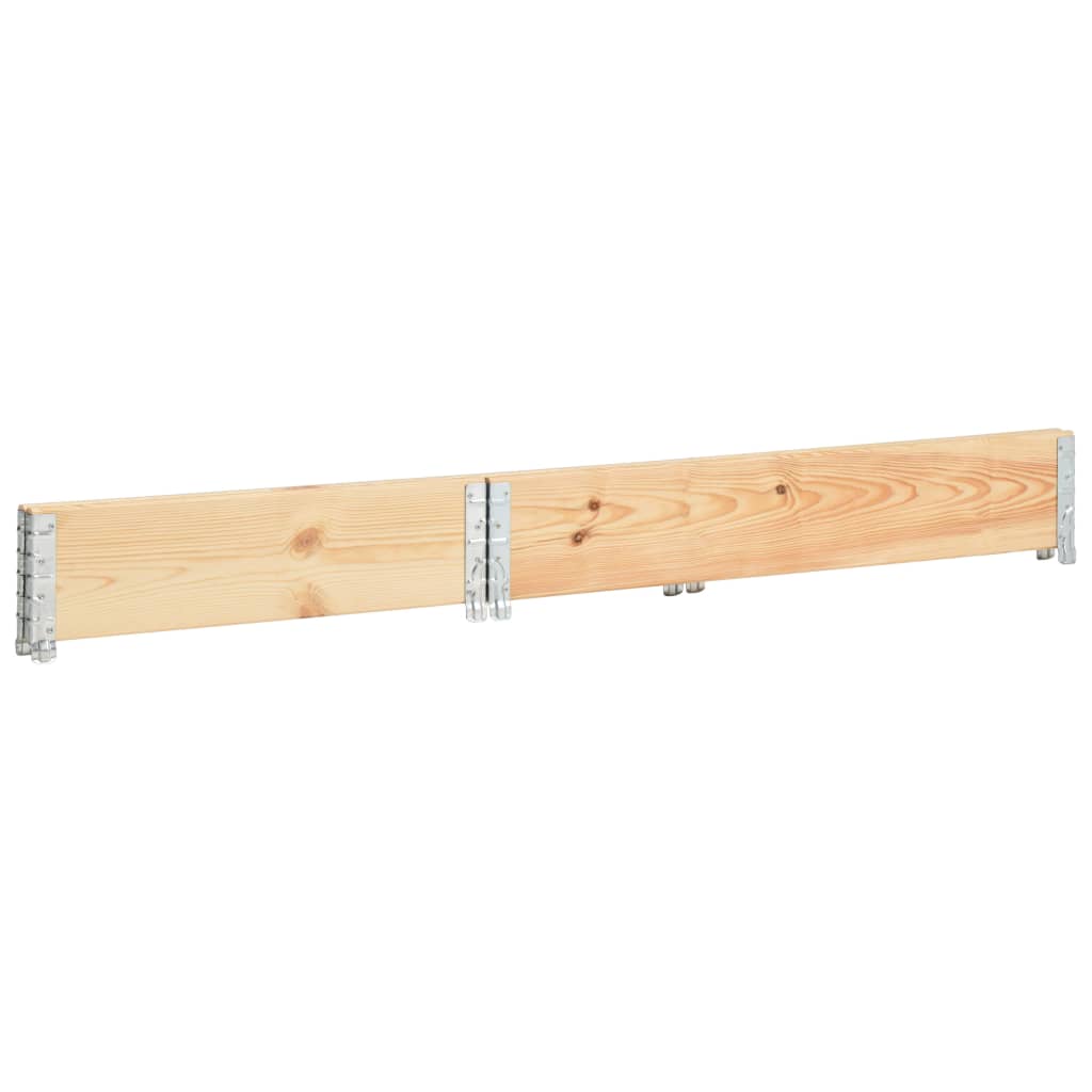 Collare per Pallet 80x120 cm in Legno Massello di Pino