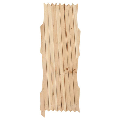 Recinzione a Traliccio 5 pz in Legno di Abete 180x30 cm