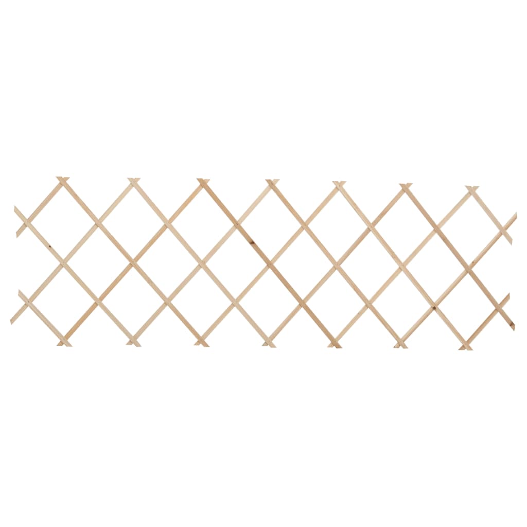 Recinzione a Traliccio 5 pz in Legno di Abete 180x80 cm