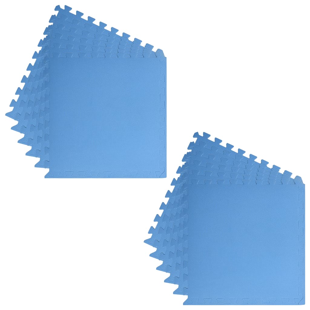 Tappetino a Incastro 12 pz 4,32 mÃ‚Â² in Schiuma EVA Blu