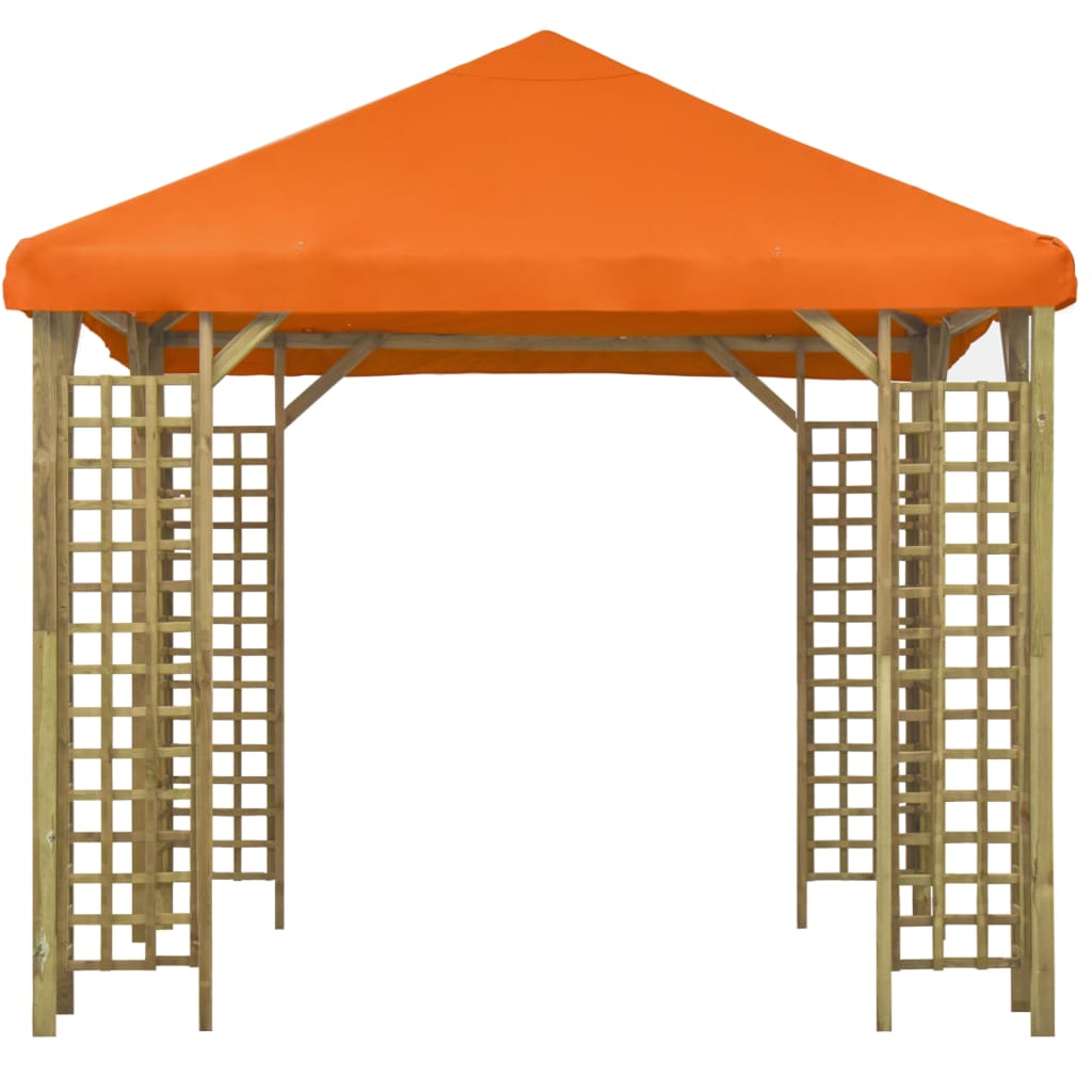 Gazebo 3x3 m Arancione