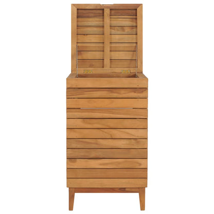 Cesto Portabiancheria 40x40x70 cm in Massello di Teak