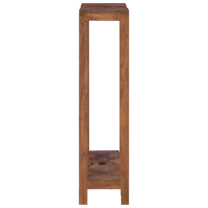 Piedistalli per Piante 2 pz 25x25x100 cm Legno Massello di Teak
