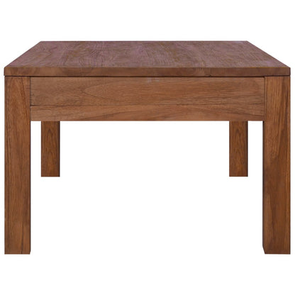 Tavolino da Salotto 110x60x40 cm in Legno Massello di Teak