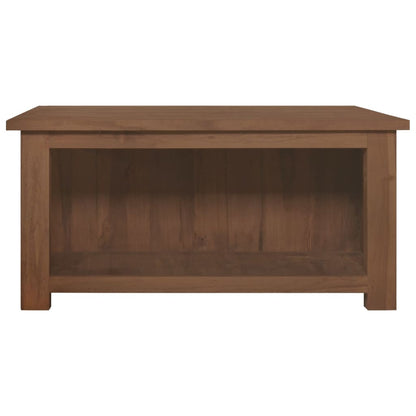 Tavolino da Salotto 68x68x33 cm in Legno Massello di Teak