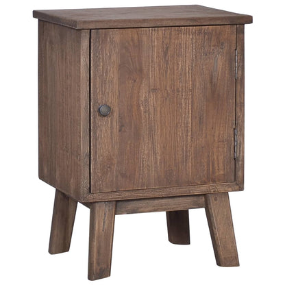 Comodino 40x30x53 cm in Legno Massello di Teak