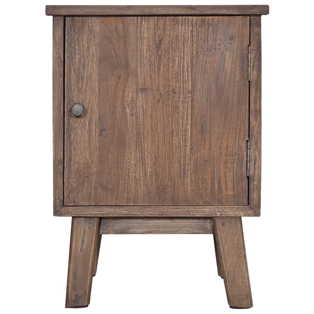 Comodino 40x30x53 cm in Legno Massello di Teak