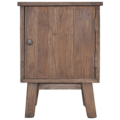Comodino 40x30x53 cm in Legno Massello di Teak