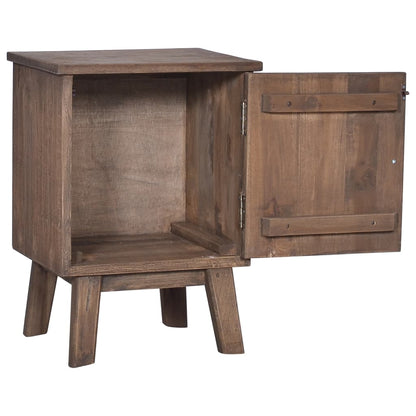 Comodino 40x30x53 cm in Legno Massello di Teak