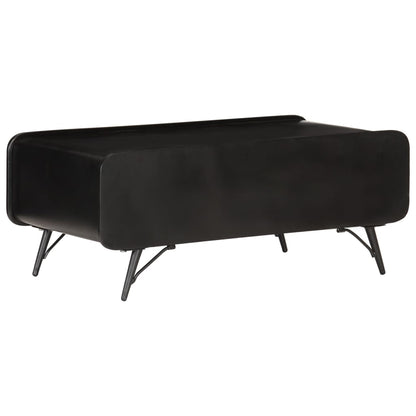 Tavolino da Salotto 100x50x40 cm in Legno Massello di Mango