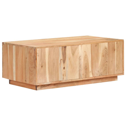 Tavolino da Salotto 90x50x35 cm in Legno Massello di Recupero