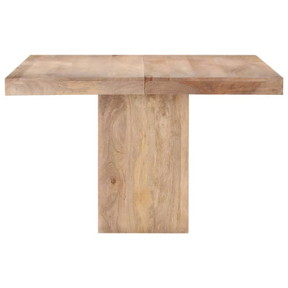 Tavolo da Pranzo 120x120x77 cm in Legno Massello di Mango