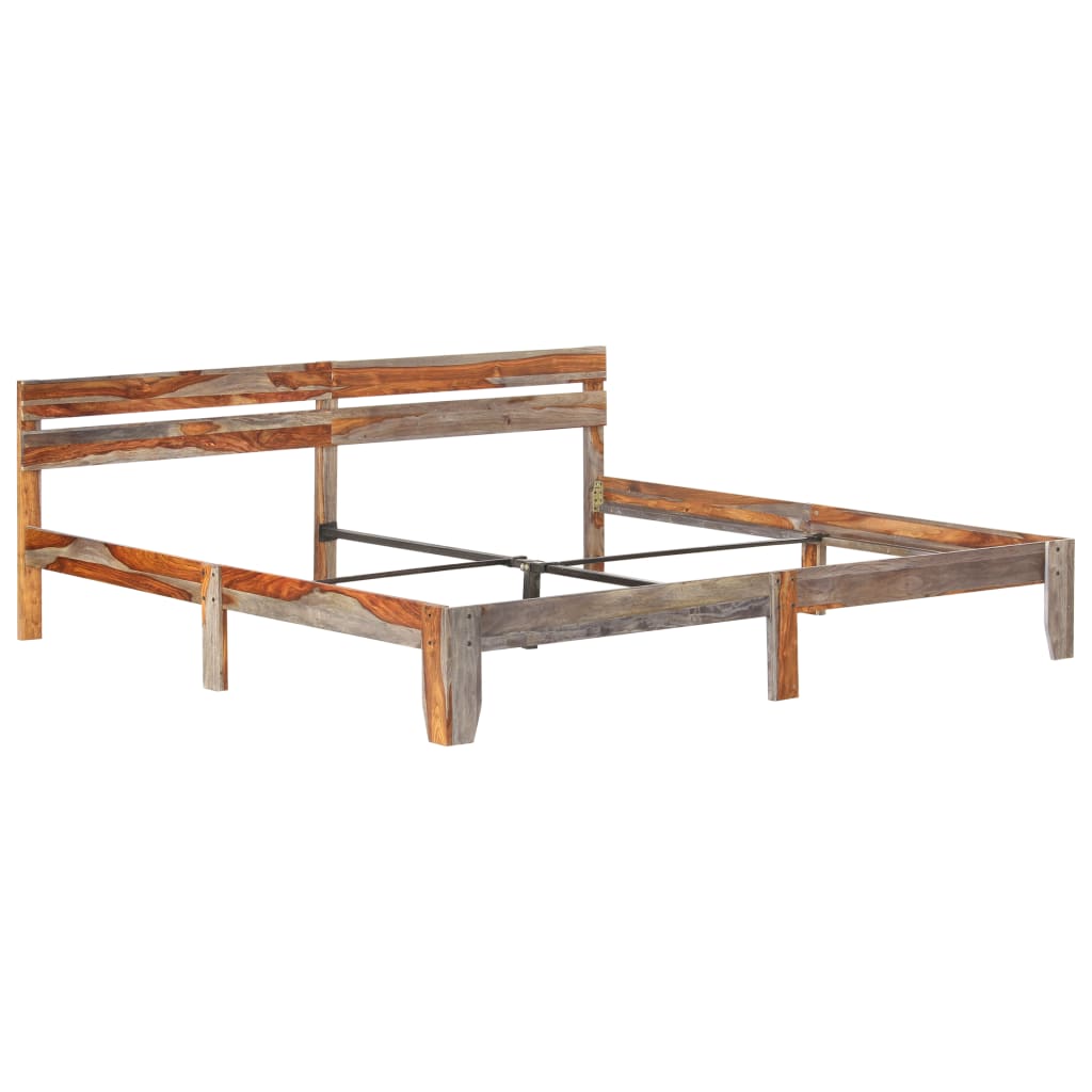 Giroletto senza Materasso in Legno Massello 200x200 cm