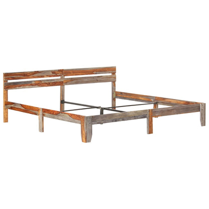 Giroletto senza Materasso in Legno Massello 200x200 cm