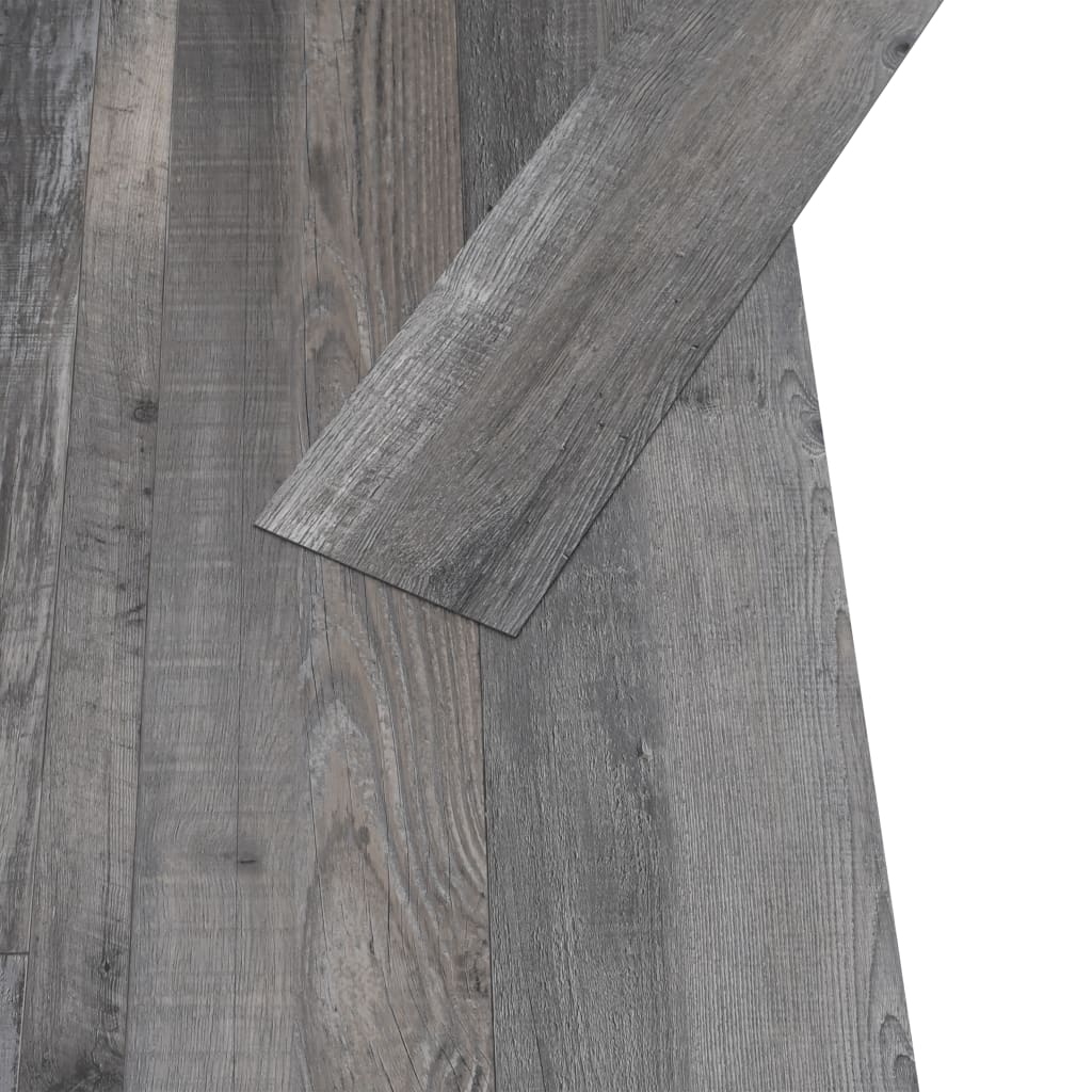 Listoni Pavimento PVC 5,02 m² 2mm Autoadesivi Legno Industriale