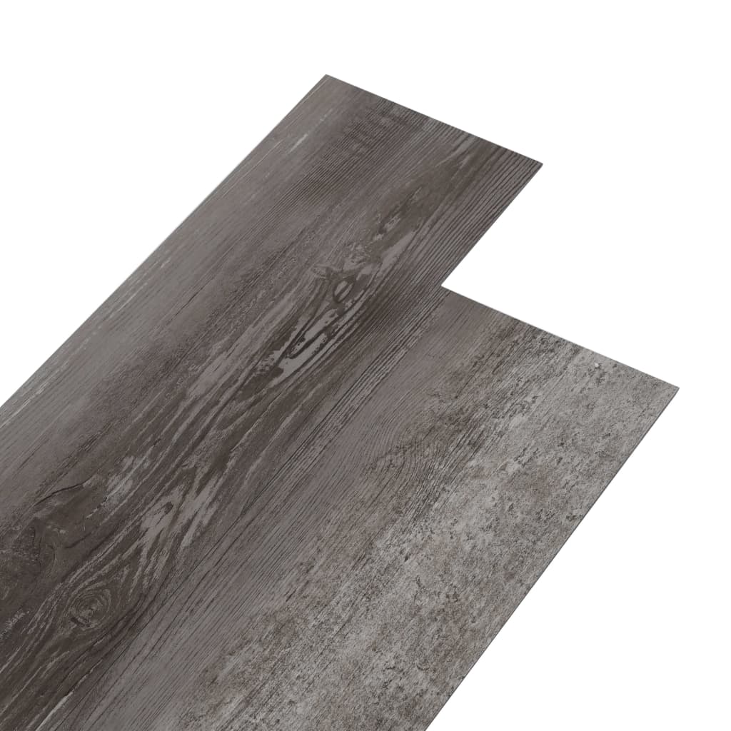 Listoni Pavimento PVC 5,02 m² 2 mm Autoadesivi Legno a Strisce