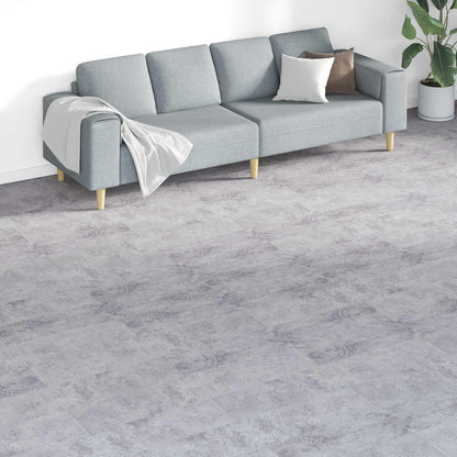 Tavole per Pavimenti 18 pcs Grigio 5,26 mÂ² PVC