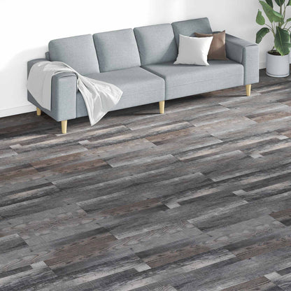 Tavole per Pavimenti 18 pcs Grigio 5,26 mÂ² PVC