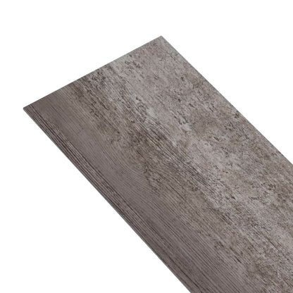 Listoni Pavimenti Non Autoadesivi PVC 5,26m² 2mm Legno Striato
