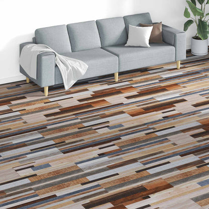 Tavole per Pavimenti 18 pcs Multicolore 5,26 mÂ² PVC